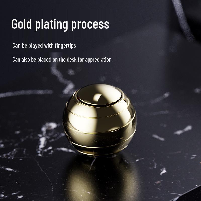 Colorful Square Fidget Spinner: Black Metal Stress Relief Handheld Toy