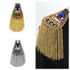 Epaulet Fringe Shoulder Mark Shoulder Flash Beads Epaulette Tassel Chain Shoulder Board  Unisex