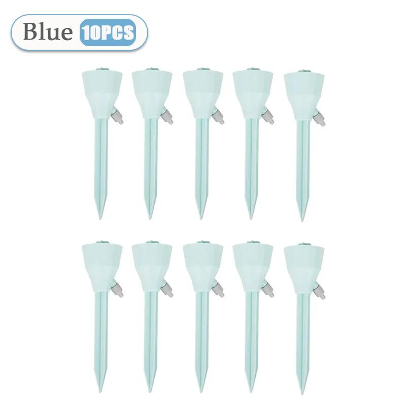 1-10Pcs Adjustable Drip Irrigation System Automatic Self Watering Spikes Plants Indoor Outdoor Potted Plants Irrigation System