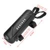 Scooter Storage Bag Front Tube Bag, Large Capacity & EVA Hard for Shell Waterproof Scooter Handlebar Bag with Mesh Pocke