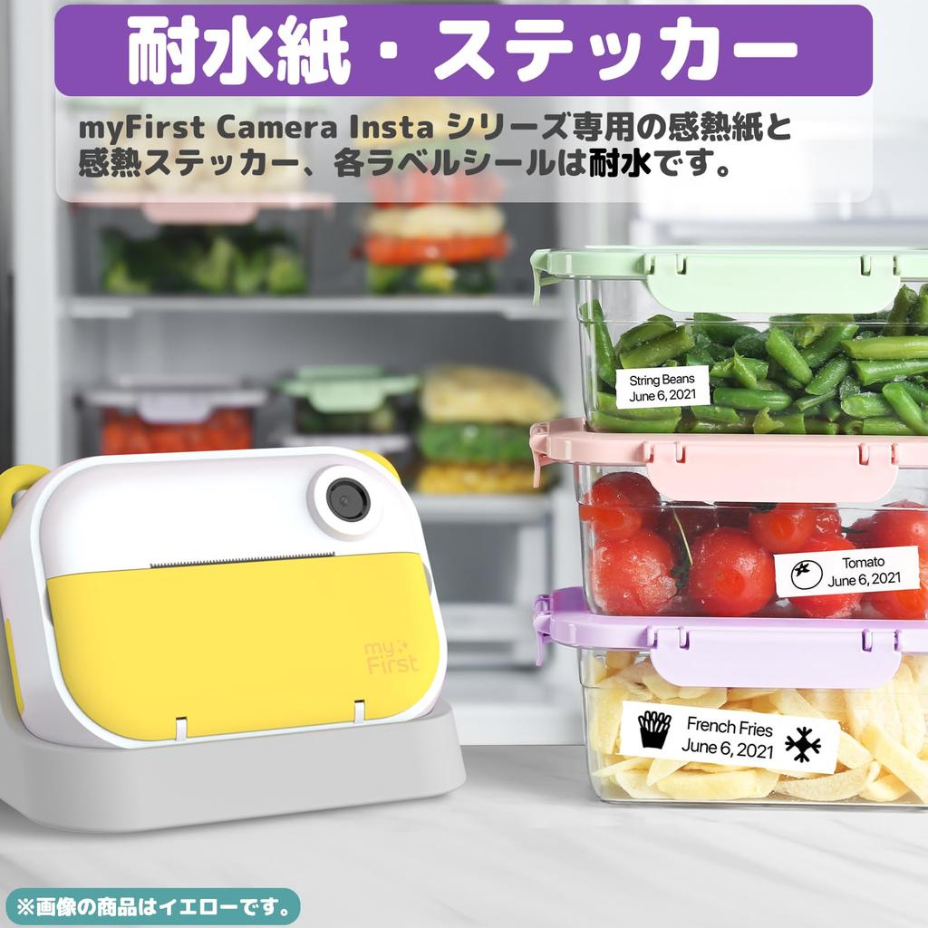 myFirst Camera Insta Wi: 3-in-1 Home Digital Camera, Photo Printer, and Label Printer | Image Editing with Dedicated App | Inkless (Green)