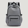 School bag, simple and fashionable, unisex travel casual school bag, large capacity backpack, trendy wear-resistant, water-repellent student bag
