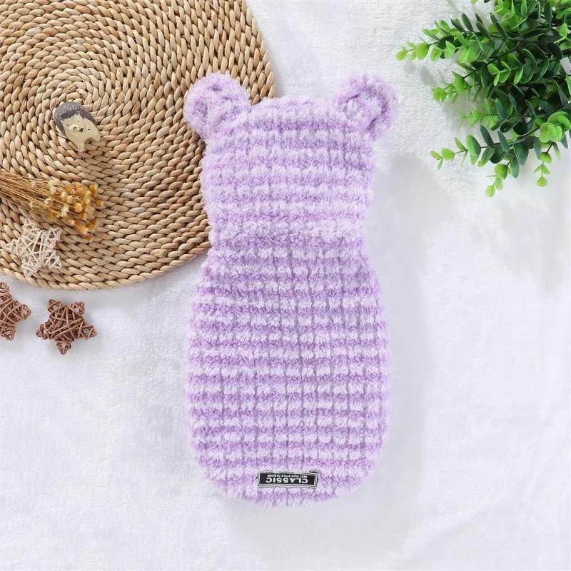 

Winter Dog Clothes Vest Coat Cat Yorkie Pomeranian Maltese Poodle Bichon Schnauzer Corgi Dog Clothing Pet Apparel Puppy Costumes S фіолетовий