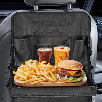 Back Seat Organizer Waterproof Foldable Car Seat Organizer Auto Organization For Van Camping Truck Long Drive Activities Family