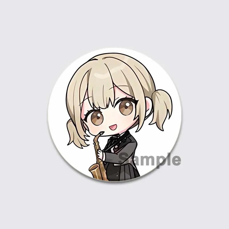 

32/44/58 мм Project Sekai Button Pin Персонаж з мультфільму Асахіна Мафую/Камісіро Руї Симпатична брошка Значок Сумка Декор Вентилятори Збери друзям Подарунок 58mm