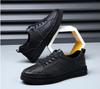 Men Genuine Leather Walking Shoes Spring Summer New Trendy All-match Platform Casual Shoes British Sneakers Mens Slip on Flats
