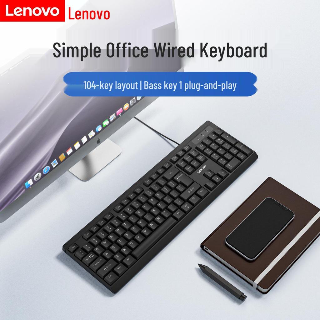 Lenovo Slim Ergonomic USB Keyboard with Micro-Arc Keycaps