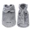 Cute Pet Hoodie with Bear Ears Plush Fleece Warm Dog Clothes for Cats and Small Medium Dogs Cozy Winter Outfit for Puppy Kitten