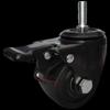 Chunhe 3-inch Universal Caster Wheel with Brake