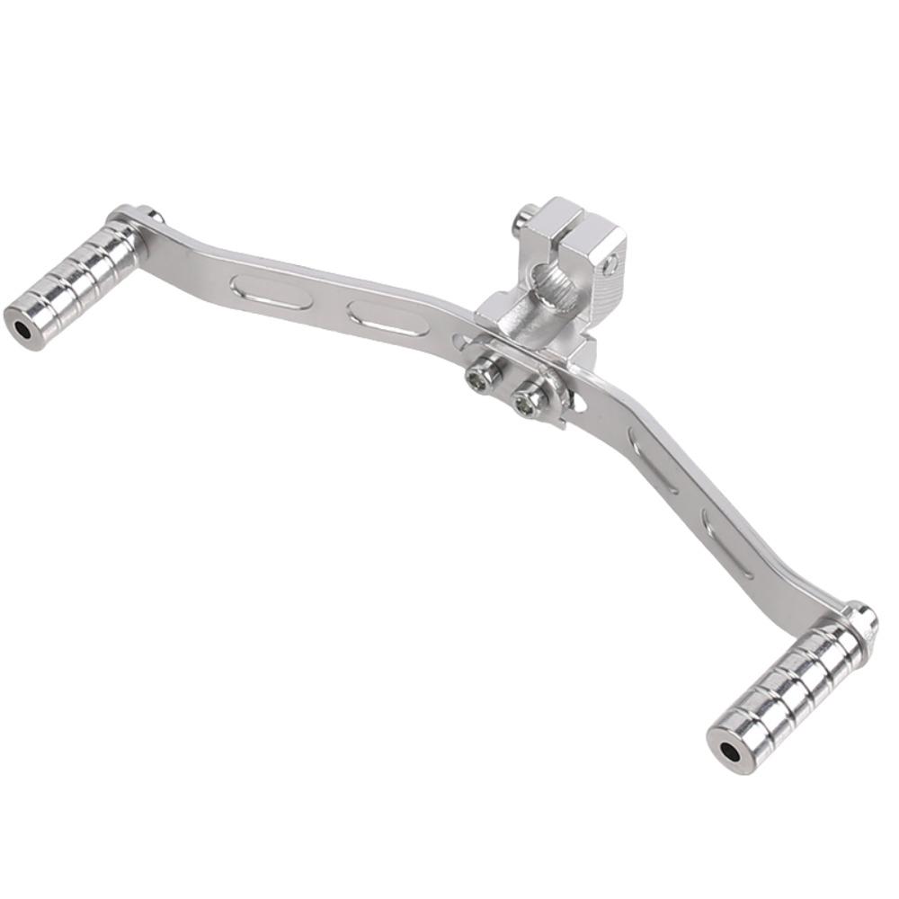 Double-headed Footrest Pedal Shifter Aluminum Zinc Zinc Alloy Shift Lever Replacement Motorbike Retrofit