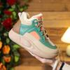 Shoes Female High Top Women's Vulcanize Shoes Warm Women Sneakers Mixed Colors Round Toe Lace Up Platform Ladies Casual Shoes