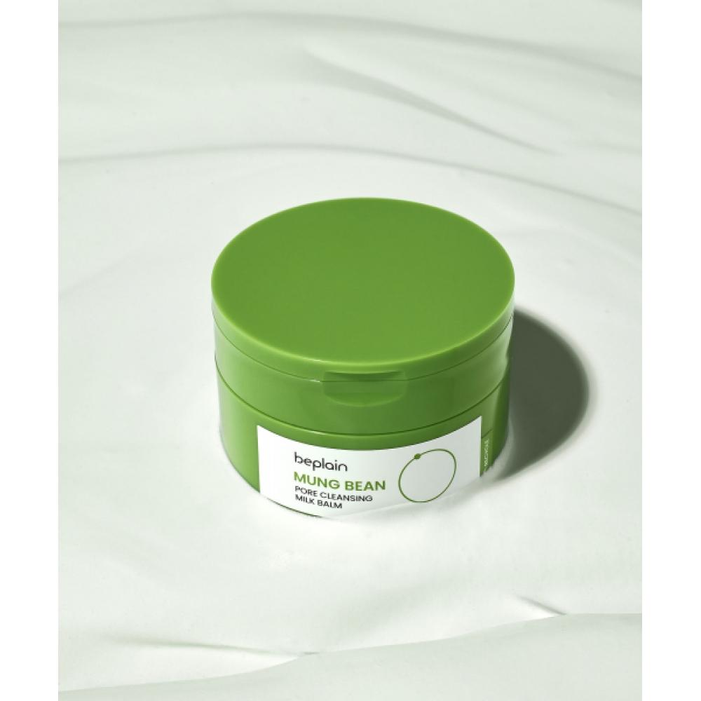 Beplain [2] Mung Bean Pore Cleansing Milk Balm 100ml  Gift  2 Doses Of Milk Balm+20ml Soothing Cream 