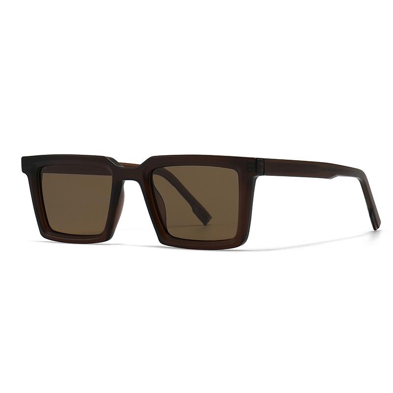 

VAKA Fashion Polarized Sunglasses Square Frame UV400 Protection for Men Women Daily Commute Street Shades Cool