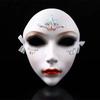 Ancient Hanfu Dress Up Mask, Qingyun Zhi Ghost King Mocks the Wind Bad People Performance Props Chinese Style Resin Mask