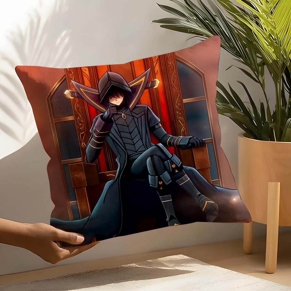 The Eminence In Shadow Anime Pillow Case Home Living Room Decoration Linen Pillow Cases Cushion Cover