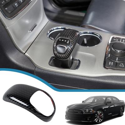 Car Gear Shift Knob Head Decoration Cover Stickers for Dodge Charger/Dodge Durango 2012 2013 2014 Interior Mouldings