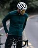Lampaida Windproof Fleece Cycling Jacket for Men & Women - Warm Long Sleeve for Road & Mountain Biking in Autumn & Winter