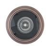 200 Degree Oil Rubbed Bronze 16mm Peep Hole Solid Brass Security for 1.57 To 2.56 Inch Doors Home Office Hotel Heavy Duty Rotating Privacy Cover
