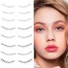 Simulation False Eyelashes Tattoo Multi-Style Fake Eyelash Natural Transfer Lashes Decals  Beauty