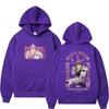 Japan Anime Hunter X Hunter Hisoka hettegenser med dobbeltsidig trykk Unisex dame unisexga fritidsgenser unisex mote overdimensjonerte sportsklær