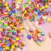 50/100/200pcs Mini Eraser Bulk Cartoon Colored Design Fruit Animal Cake Multiple Styles School Supplies Student Rewards TMZ