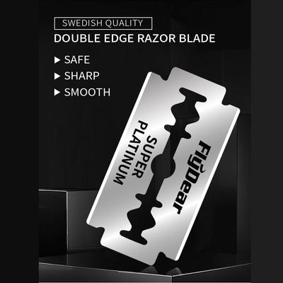 10/20/100pcs Double Edge Razor Blades Men's Razor Blades Shaving Stainless Steel Shaving Blades Manual Razor Blade Shaving Tool