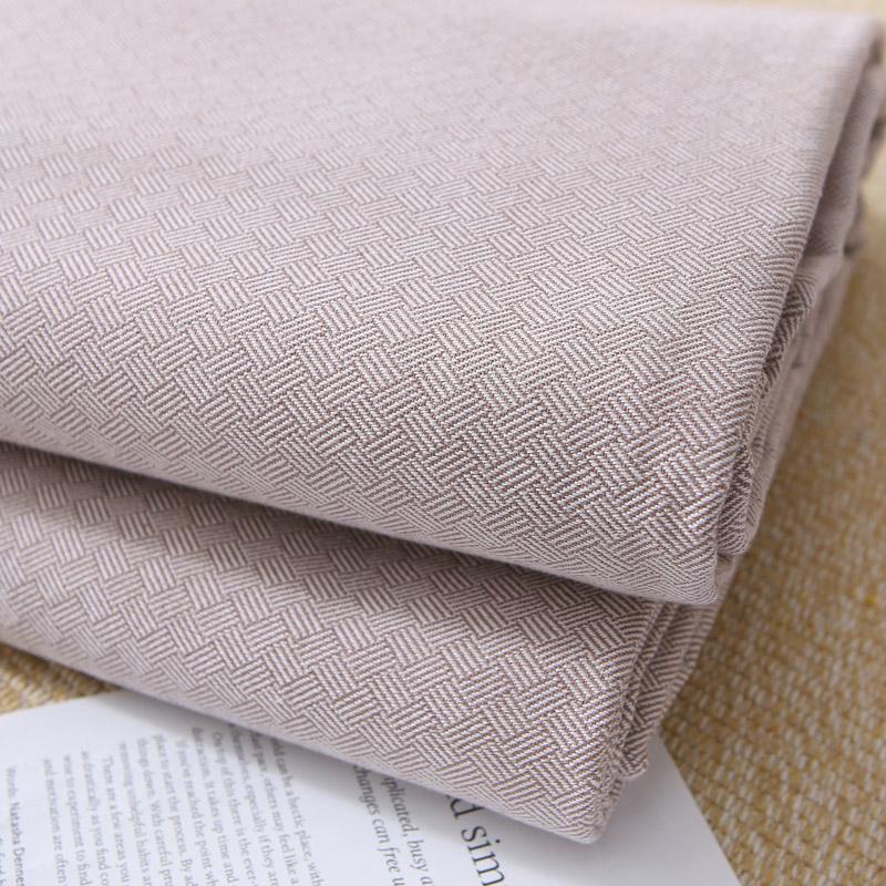 Doppelgröße reine Baumwolle Jacquard Bettlaken - Dick, Atmungsaktiv, Hautfreundlich für Herbst/Winter