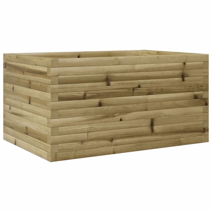 VidaXL Planter 90x60x45.5 Cm Impregnated Pine Wood, Outdoor Planter, Flower Box, Plant Box, Planter Box of 847282