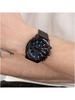 Diesel  Griffed Men’s Chronograph Watch – 48 mm Stainless Steel Case,Sunray Dial with Stick Indexes, Leather Strap – DZ4519