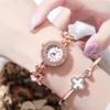 Luxury Rhinestone Swan Women's Quartz Wristwatch