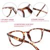 Turezing Reading Glasses For Women Men Hd Lenses Spring Hinges Comfortable Simple Prescription Glasses