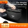 Samolepka na auto Tesla Car EV Charger Storage Cover Oxford Rechargeable Guns Bag For Tesla Model 3 SYX
