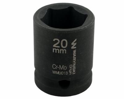 Nasadka Udarowa Sześciokątna 1/2". 20 Mm. Crmo. Din 3129. Waryński