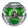 Beyblade X, Starter Pack Helm Knight 3-80N avec toupie de compétition à rotation droite de type défense et lanceur, à partir de 8 an