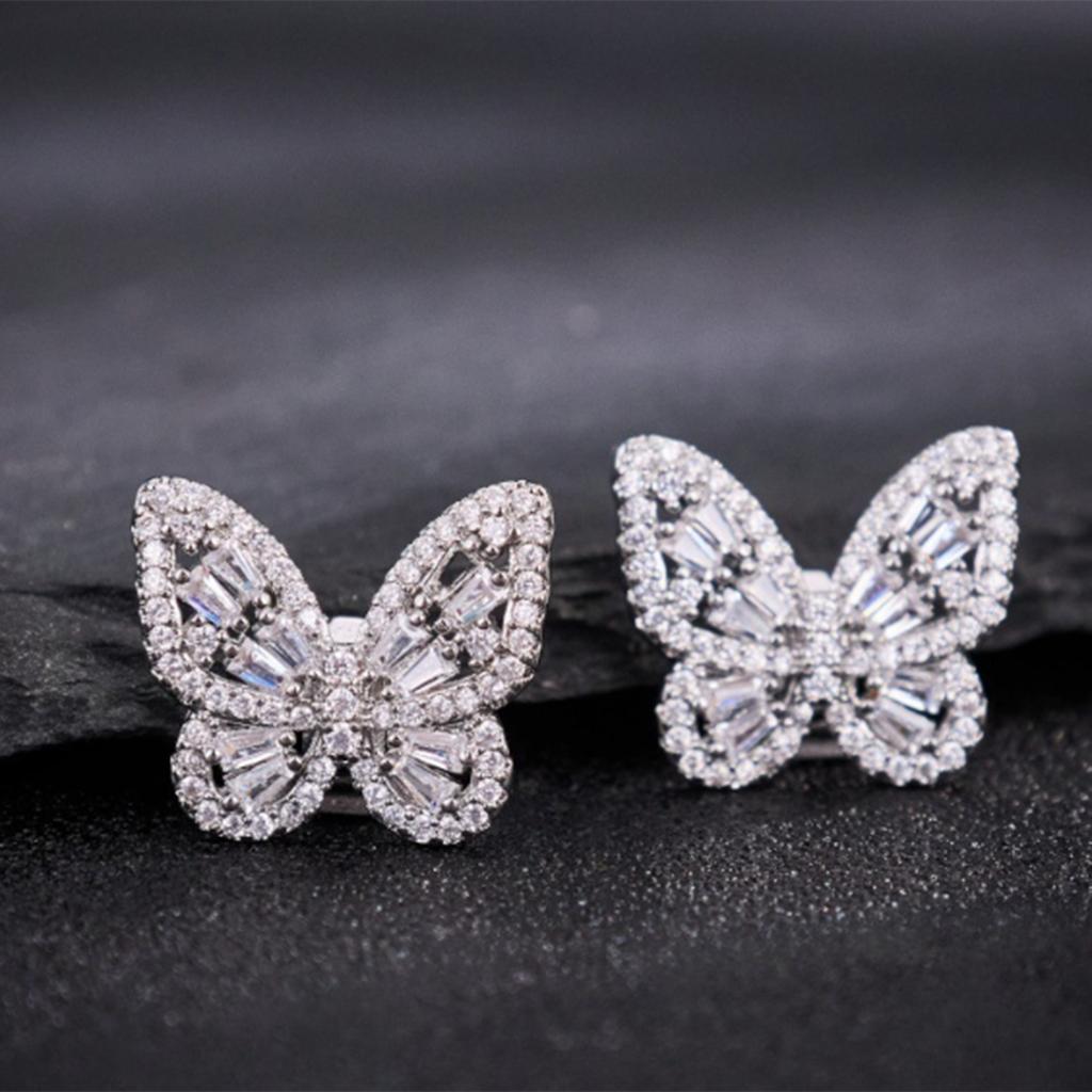Ear Clip Wireless Headphones Rhinestones Earphone Accessories 1Pair Noise Reductions Waterproof Earphone Clip