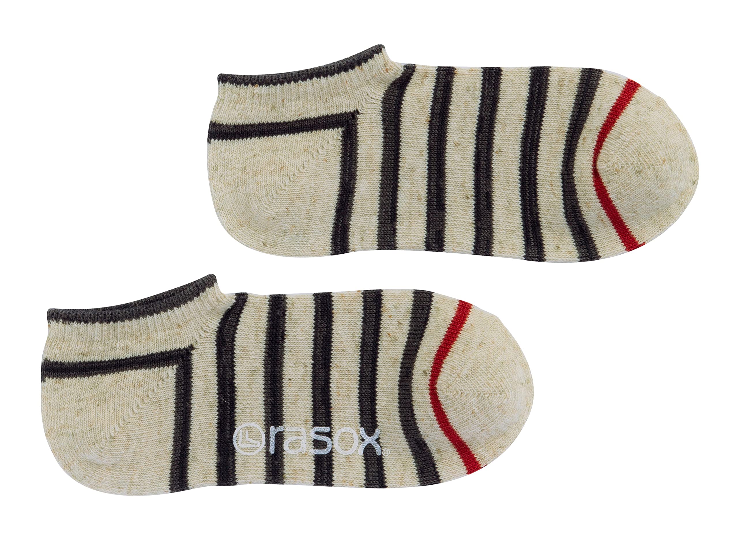 

Носки-кроссовки Cotton Border Носки-кроссовки Oatmeal x Navy S [Lasox]