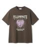 FILLUMINATE Burning Heart T-Shirt - Brown