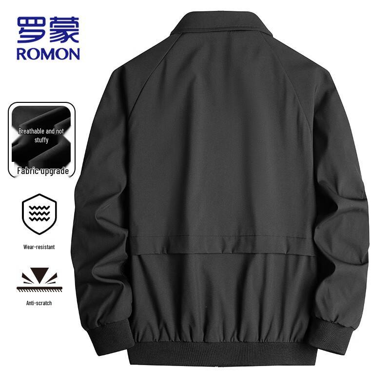 ROMON Men's Autumn Business Casual Workwear Jacket