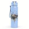 1PC Sublime Band Vintage Album Print 750ml colorful plastic sports water bottle leakproof pop up lid with straw for outdoor work home use