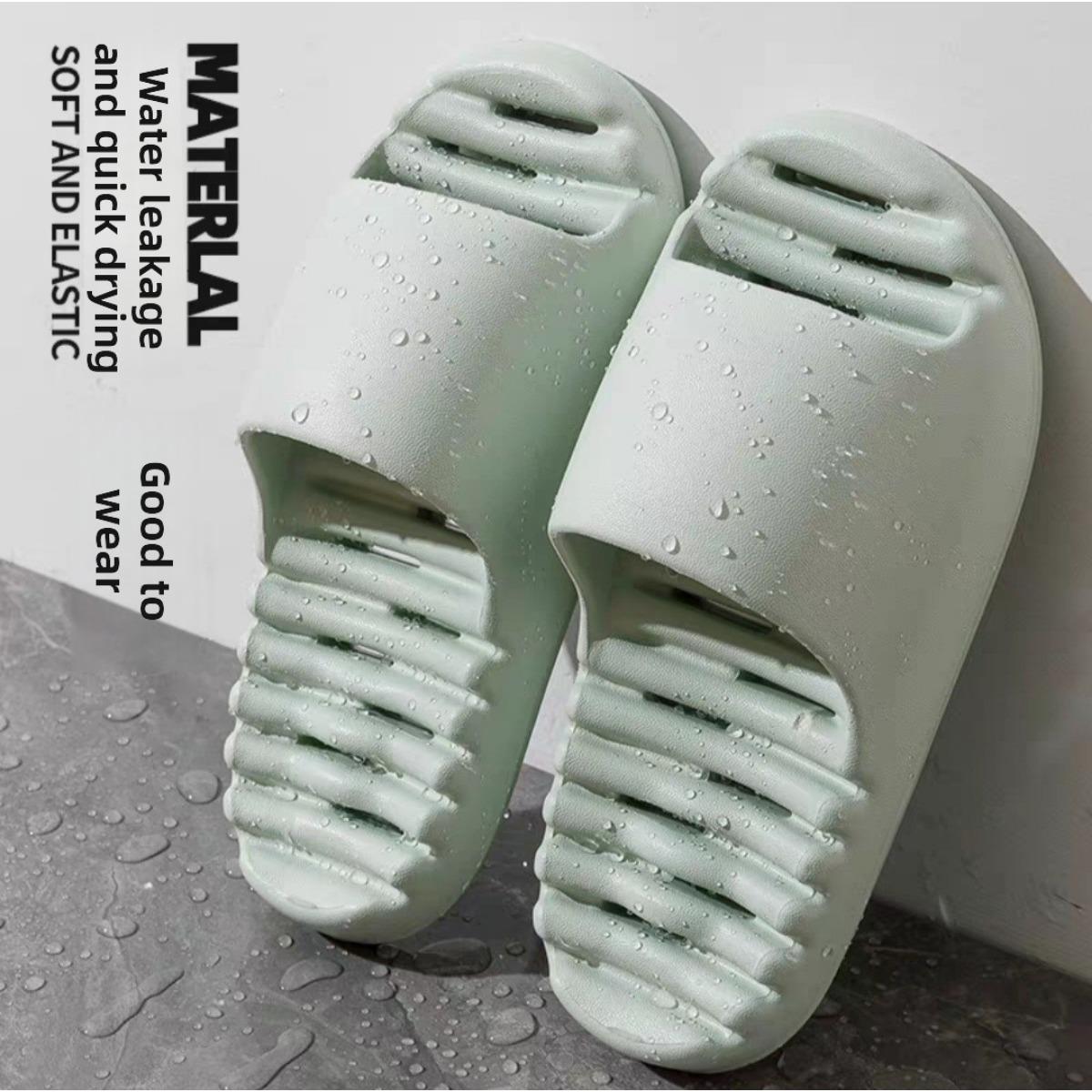 

Обувь Мужские тапочки Водонепроницаемые Женские для ванной Домашние шлепанцы Износостойкая мужская обувь Летние тапочки для мужчин Сандалии Противоскользящие 40-41 зелёный