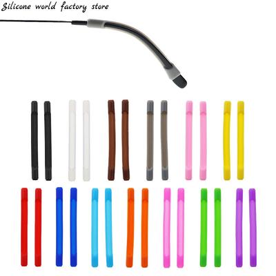 Silicone World Silicone Glasses Legs Nonslip Cover Eyewear Anti Slip Silicone Ear Hook Temple Tip Holder Eye Glasses Accessories