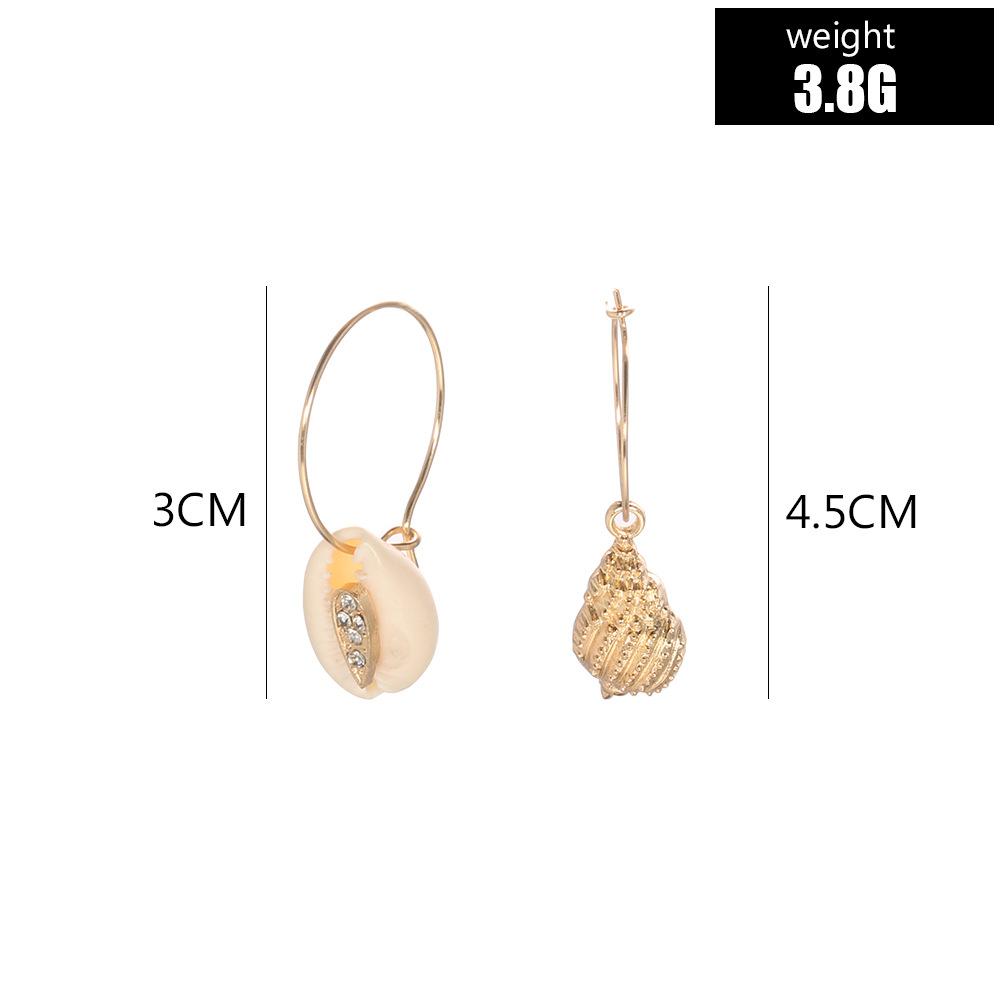 Special Earrings, Wind Summer Simple Temperament Conch, Shell Earrings Earrings