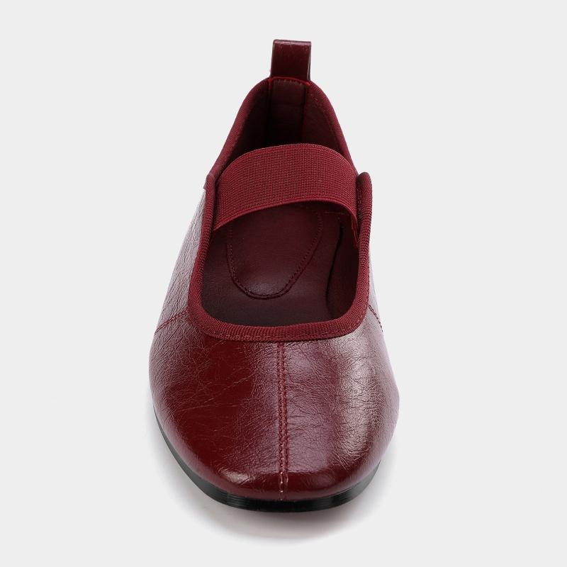 Fashion Women Flat Fashionable Loafers 2025 Spring Autumn New Style Slip On Ballet Shoes Elegant Versatile Round Toe Lady Flat Shoes
