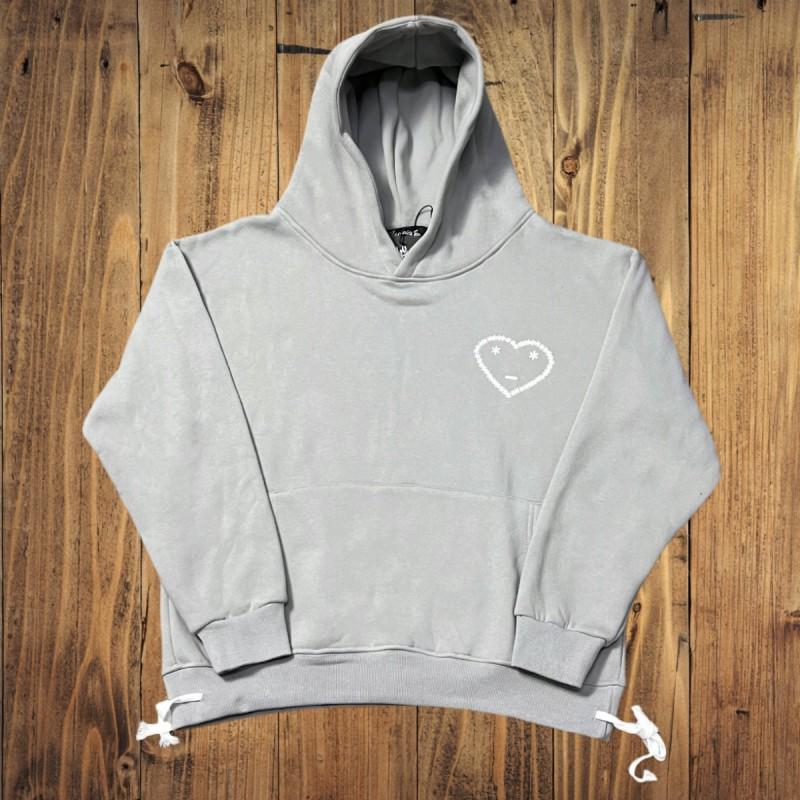 Carsicko Set Felpa Streetwear Americana Hip Hop Vestibilità Larga Giovani Uomini