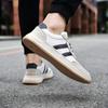 New Men's Casual Shoes Genuine Leather Sneakers Fashion Designer Handmade Men Shoes Soft Sport Designer Shoes