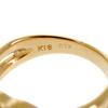 YVES SAINT LAURENT  #12(JP Size) ring gold K18 yellow gold Women