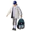 Girls Down Jacket Mid-length Korean Style Thick Loose Children's Clothing Middle and Large Children's Stylish Sportswear