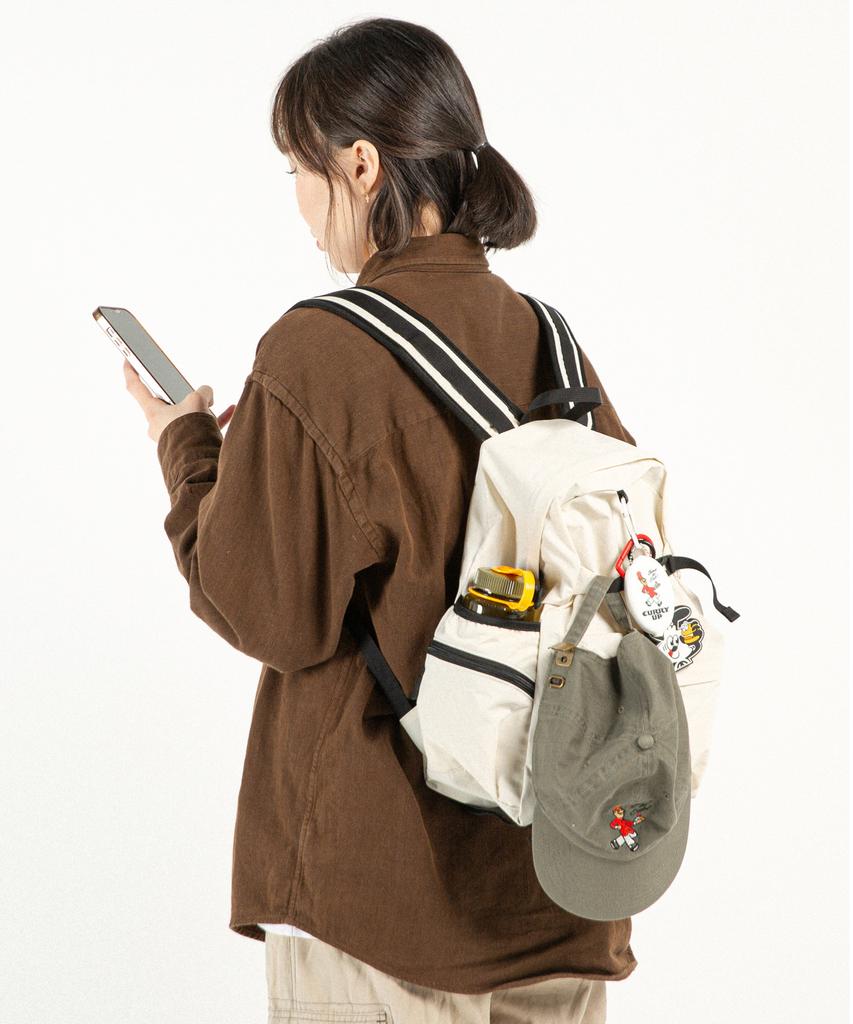 Jenner Light Recycled Nylon Backpack_Small [Cream White]
