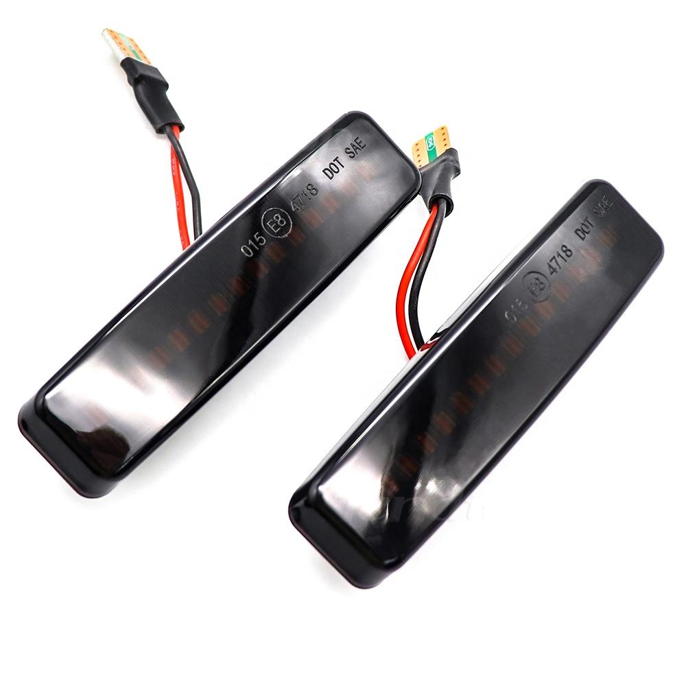 Quality LED Sequential Turn Signal Lights for BMW E39 M5 525i 528i 530i 63142496299 Blinker Dynamic Side Marker Indicator Lamps