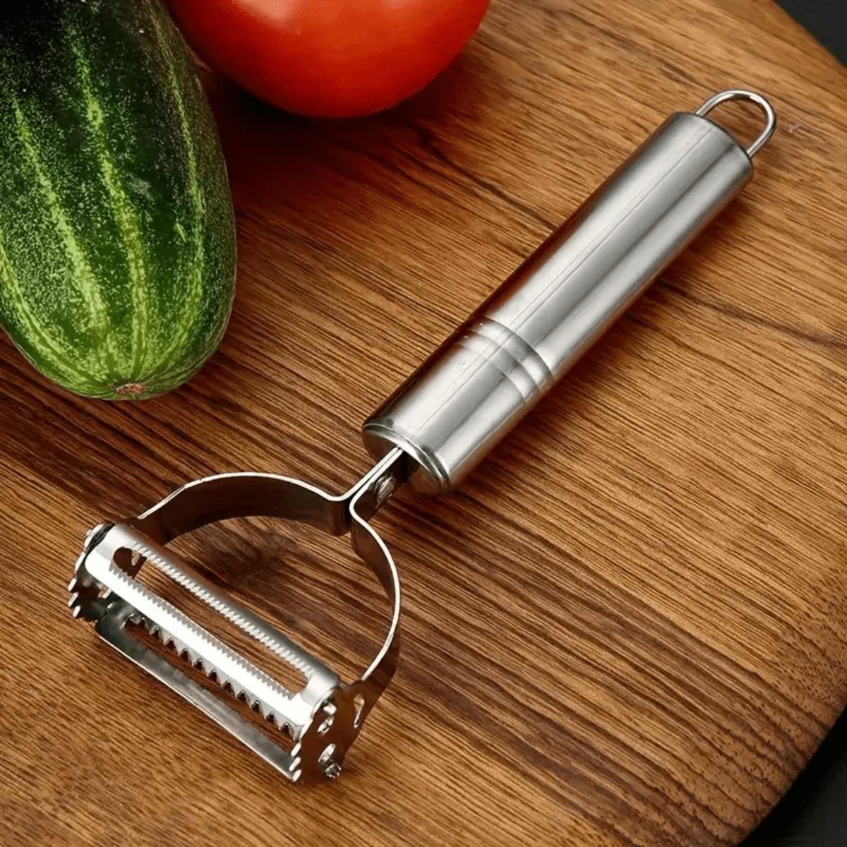 

Stainless Steel Peeler for Kitchen Fruits and Vegetables, Multifunctional Peeler for Thanksgiving and Christmas, Essential Kitchen Tool 1PCS